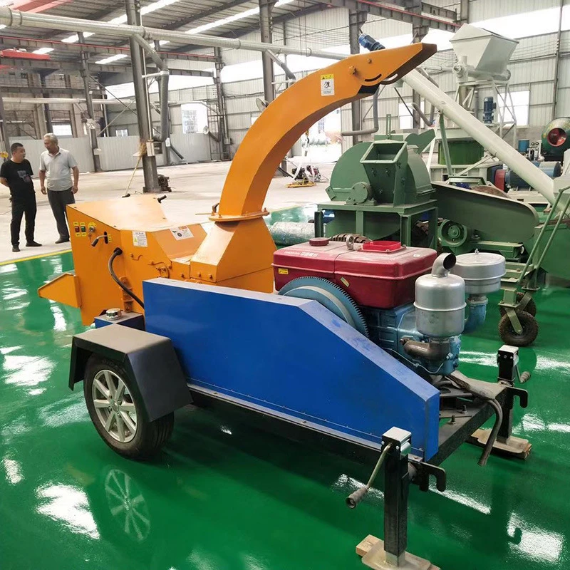 Best quality tree branch shredder machine