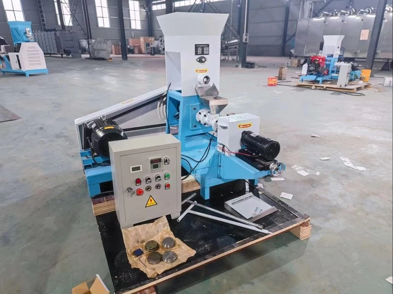 Automated Floating Feed Extruder Automated Floating Feed Extruder