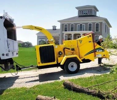 מגרסה מכונת מגרסה עצים