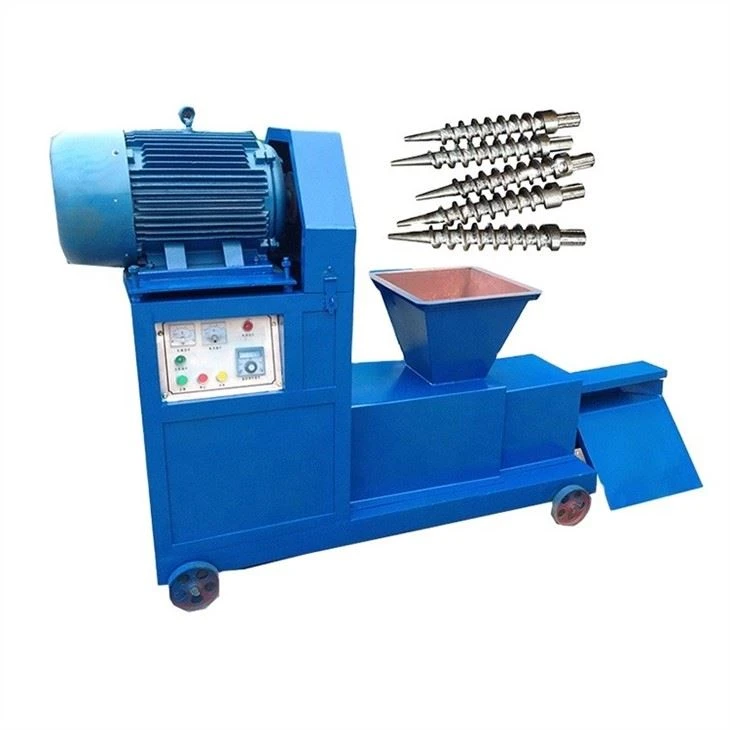 Wood Charcoal Briquetting Machine Sawdust Charcoal Briquette Making Machines